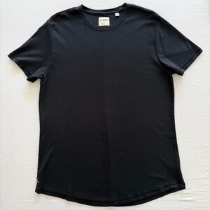 Cut Clothing Men's L Crew Neck T-Shirt — Black